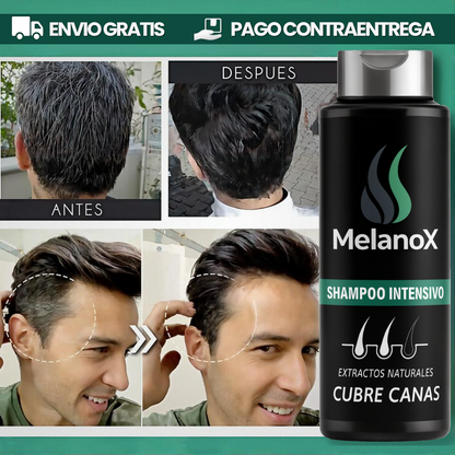 MELANOX | SHAMPOO ANTICANAS + 2 REGALOS EXCLUSIVOS