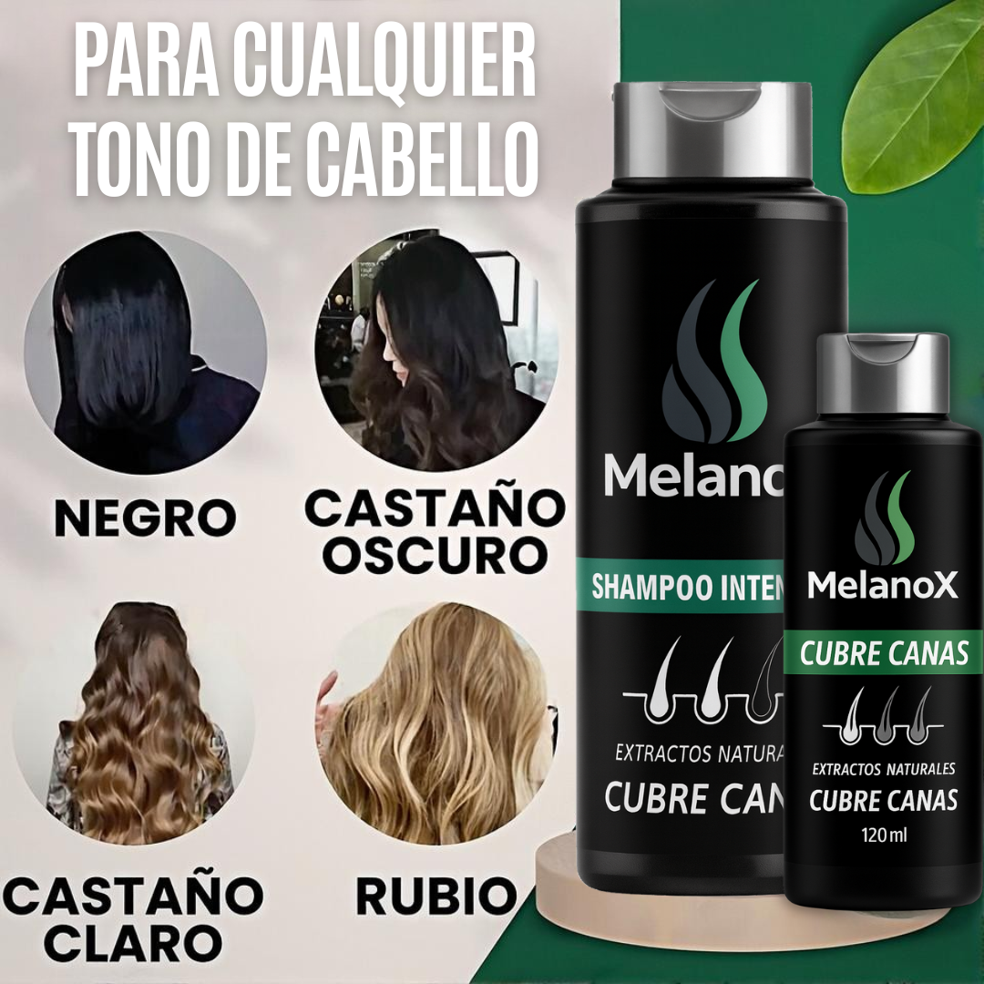 MELANOX | SHAMPOO ANTICANAS + 2 REGALOS EXCLUSIVOS